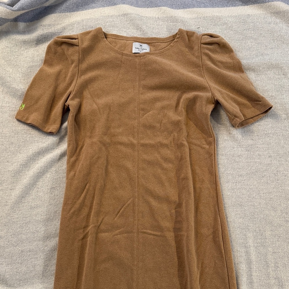 Dudley Stephens Tan Midi Dress